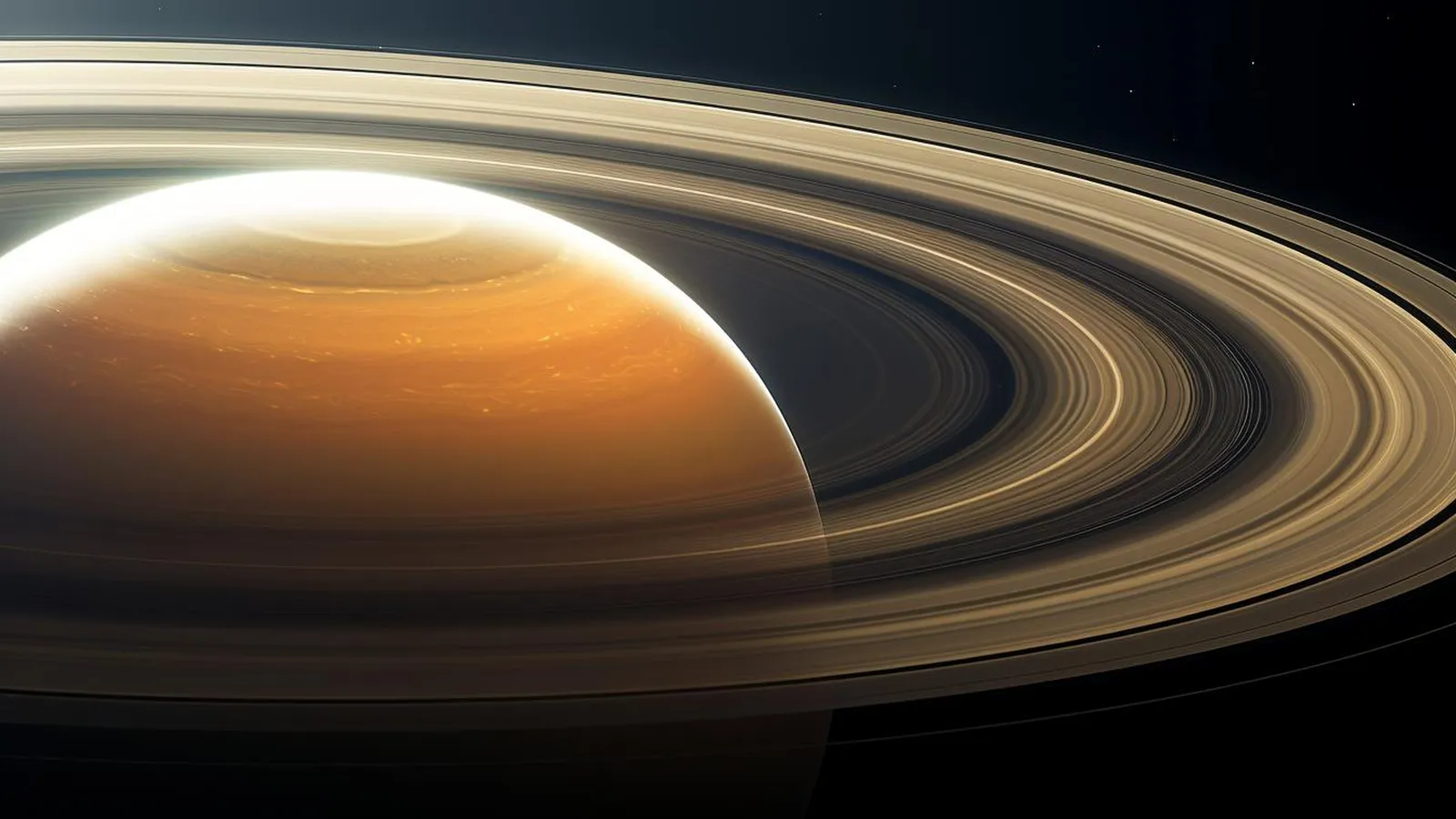 saturn return in aquarius: Saturn planet rings glowing above an Aquarius zodiac constellation in