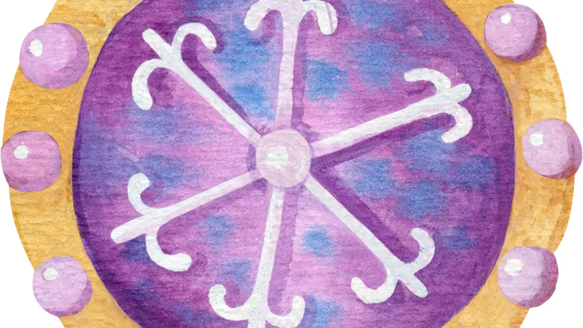 saturn return meaning: zodiac wheel chart illustration illustration